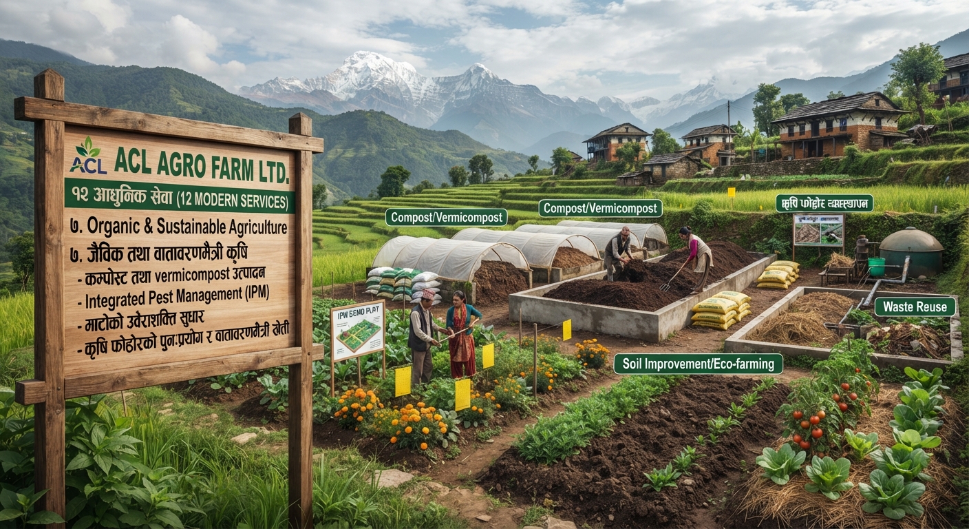 Organic and sustainable agriculture