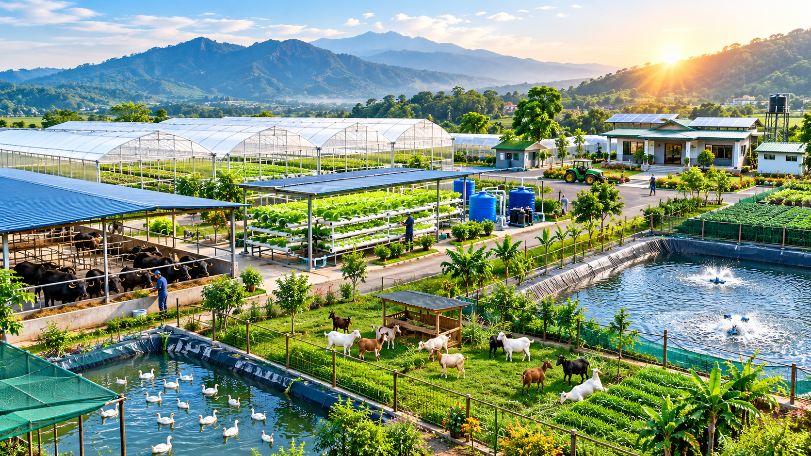 Hydroponic and aeroponic farming systems